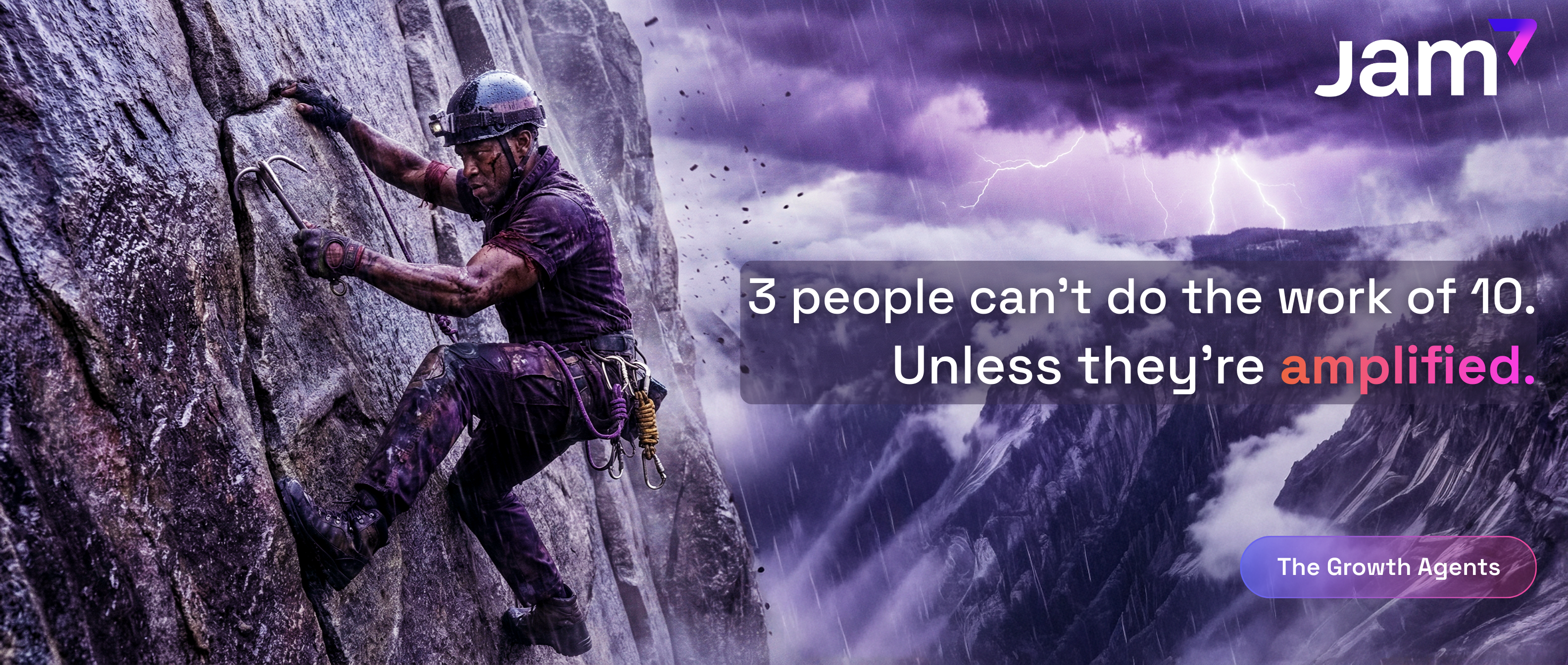 3 people cant do the work of 10.